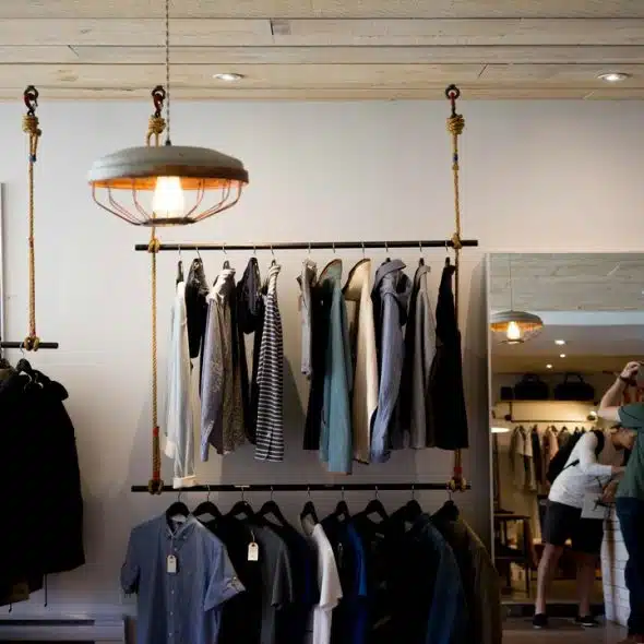 A clothing store