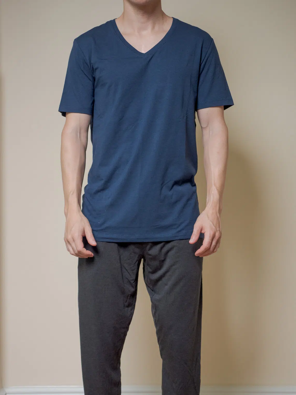 Tommy John V Neck Tee front